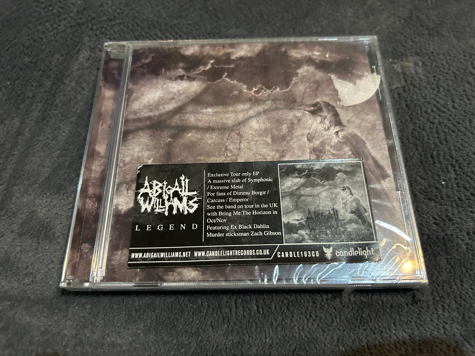 ABIGAIL WILLIAMS - Legend CD (2006) 5 Track E.P. - New & Sealed (Free P+P)