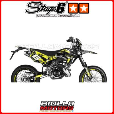 S6-058803/YE GRAFIK STAGE6 GELB/SCHWARZ BETA RR-T 50 SM