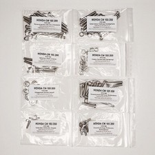 HONDA CM 185 T 1978-1979 Kit vis CRUCIFORME inox moteur CM185 CM185T