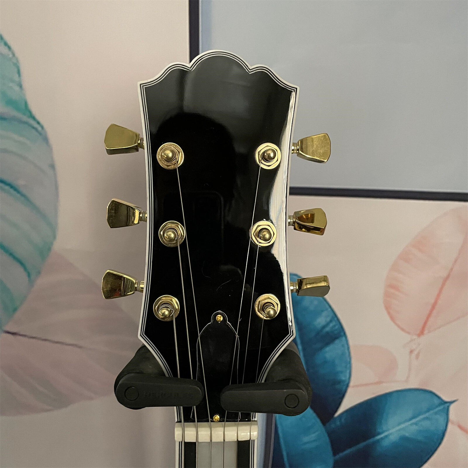 Sunburst Byrdland Jazz Electric Guitar 2H 596mm Glod Parts Tailpiece