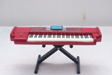 Miniature Keyboard Music Red for Display Only Guitar Drum Set Amplifier Piano