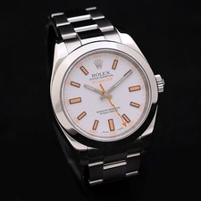 Rolex Milgauss ref 116400 serviced + box & papers full set 2