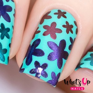 bloom stencils for nails nail stickers nail art nail vinyls ebay