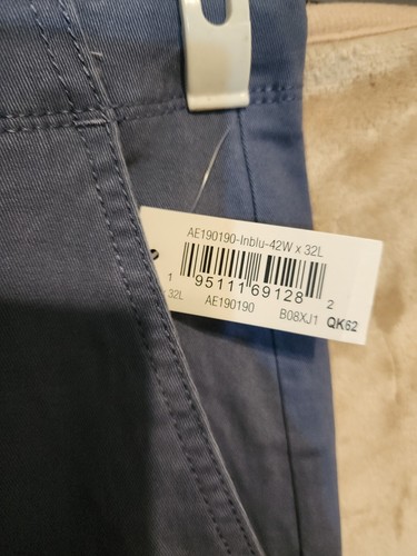 Men’s NEW Classic-Fit Stretch cargo Golf Pants navy 42 W X32L NB13 - Picture 6 of 6