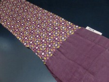 FF2514A Silk Kimono Fabric Vintage Shibori 37.4x11.8in 95x30cm