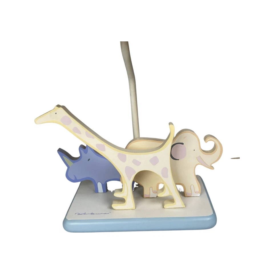 Lámpara Carters Yoko Ono Lennon Selva 2000 Jirafa Rinoceronte Elefante Animales De Colección Foto 2 de 4