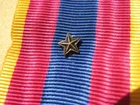 Miniature Bronze Star Clip for Reminder Bar or Reduction Medal