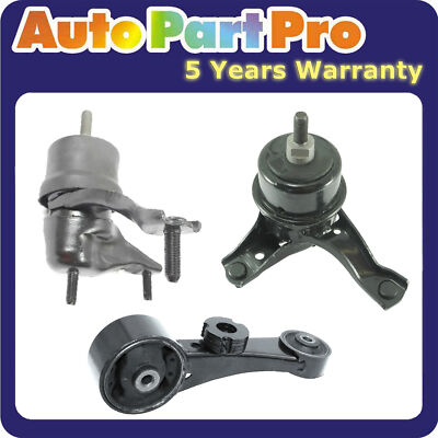 For Toyota Sienna 3.5L AWD 15-17 Engine Motor & Automatic Transmission Mount Set