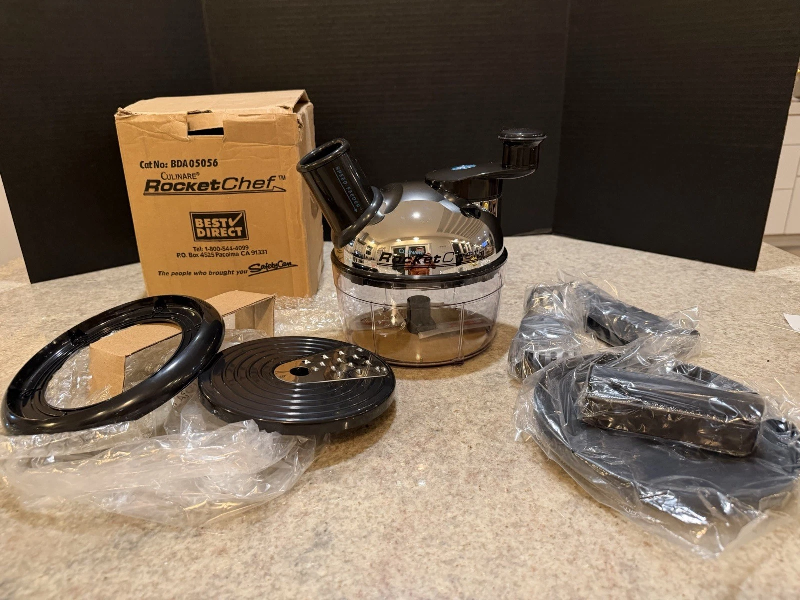 New Culinare Rocket Chef Food Processor Set BDA 05056
Opens in a new window or tab