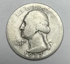1937 25C Washington Quarter 90% Silver