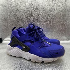 Size 4Y Nike Air Huarache Run GS Kids Blue Excellent Hyper Royal 909143-402