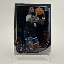 2025-26 Bowman Basketball CHROME BCV-104 Naz Reid, Minnesota Timberwolves