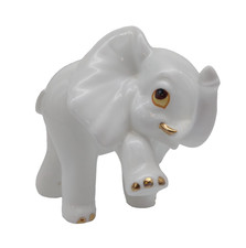 Royal Osborne White Bone China Elephant Collectable Figurine Ornament 12cm