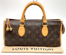 Auth Louis Vuitton Monogram Popincourt M40009 Handbag W/Dustbag NS071271
