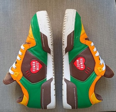 Adidas Human Made x Rivalry Low Men s US9 EU42,5 Green White Custom FY1084