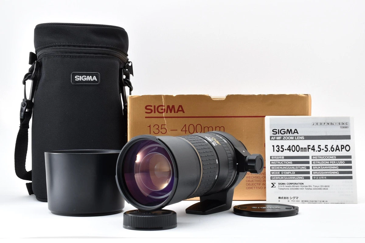 Sigma 135-400mm f/4.5-5.6 Camera Lenses for sale | eBay