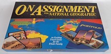 On Assignment with National Geographic Board Game Complete 1990 Geography
