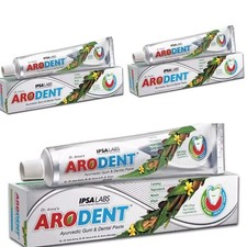 3 Packs of Arodent Gum Dental ToothPaste Promotes Oral Hygiene 100gm Each