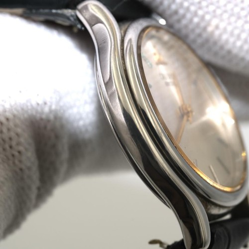 Credor Seiko Ladies Watch 4J81-0A40 Quartz Gold Silver Dial Small Size Used - Picture 4 of 8