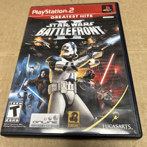 CIB Star Wars: Battlefront II (PlayStation 2 PS2, 2005) komplett *GETESTET* - Bild 3 von 14