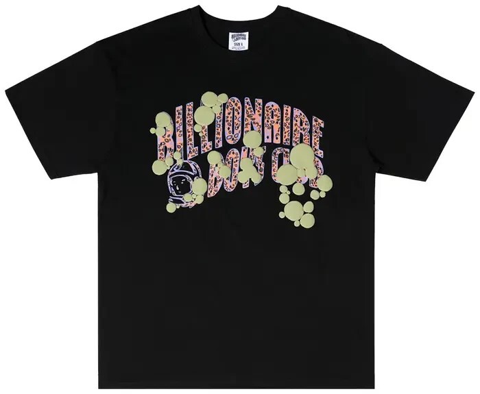 ФУТБОЛКА BILLIONAIRE BOYS CLUB 841-1206 BB ARCH SS ЧЕРНАЯ, РАЗМЕР L