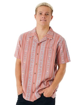 Rip Curl Mens Topanga Short Sleeve Button Up Shirt *CLEARANCE*