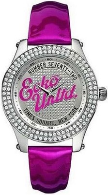 Marc Ecko Damenuhr E10038M5 Gehäuse 39mm Brillanten Kristalle Silber Rose