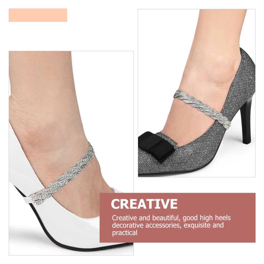 APL 4 Pezzi Lacci Donna Miss Accessorio Tacco Alto Cinturino Sostituibile