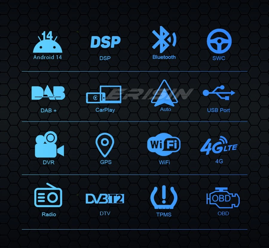 4+64GB Android 14 Autoradio GPS Navi Wifi Alfa Romeo Spider 159 Sportwagon Brera - Bild 3 von 4