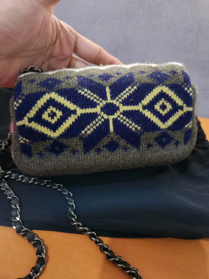 Chanel Cashmere Extra Mini Single Flap Limited Edition - Image 4 of 4