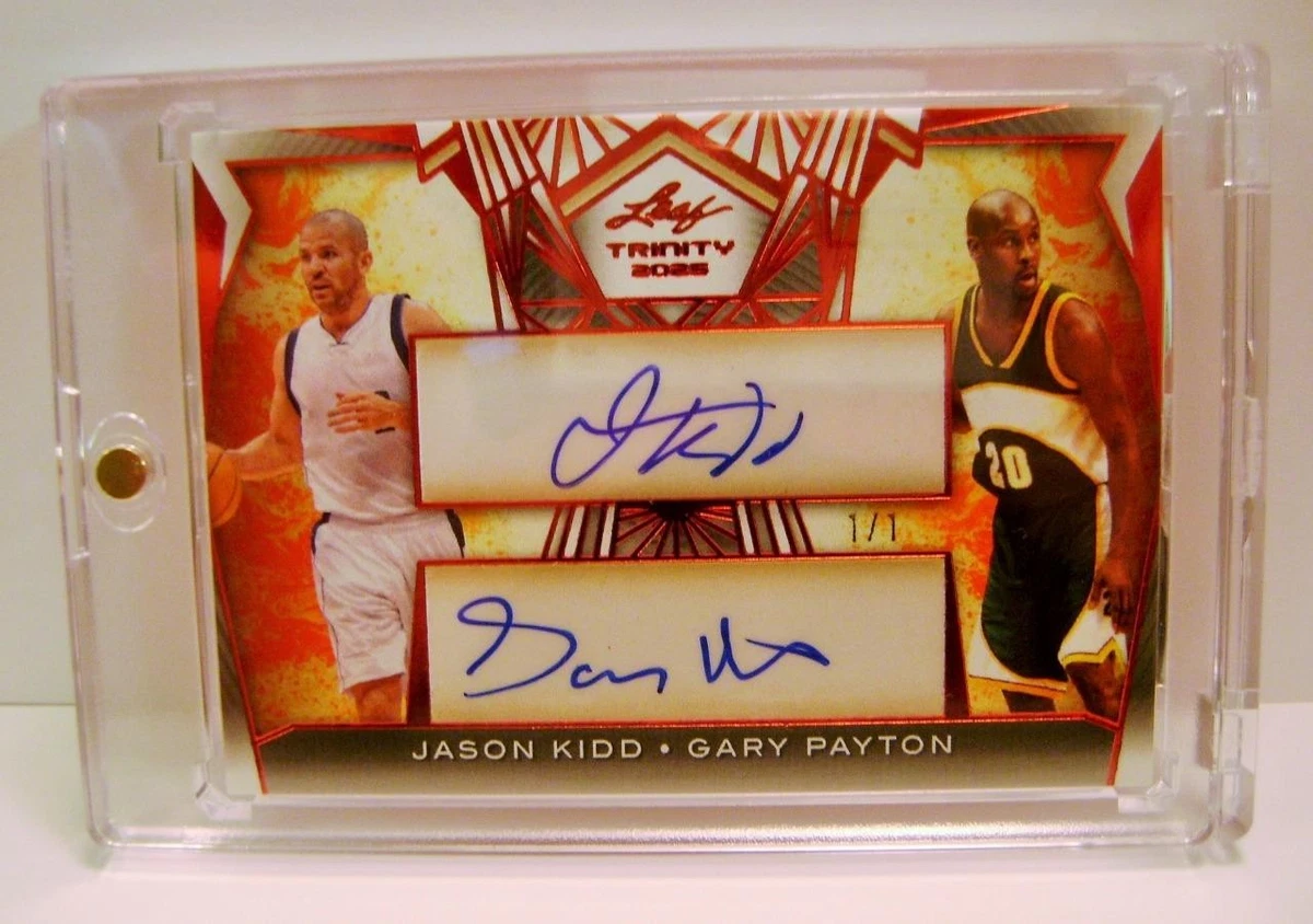 Jason Kidd Basketball Autographed Sports Trading Cards for sale | eBay