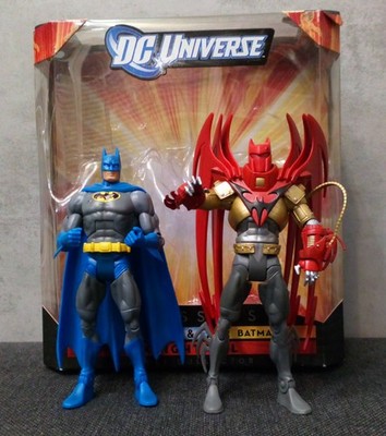 Mattel DC Universe Classics Knightfall Azrael & Battle Damaged Batman 2er Set