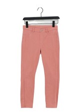 Uniqlo Women's Jeans S Pink Cotton with Elastane, Polyester Jegging