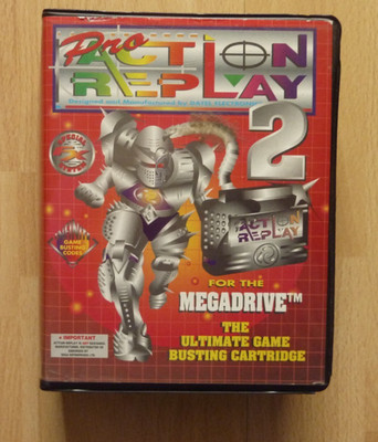 Sega Mega Drive Action Replay 2 Selten Vintage Retro Gaming Sammler