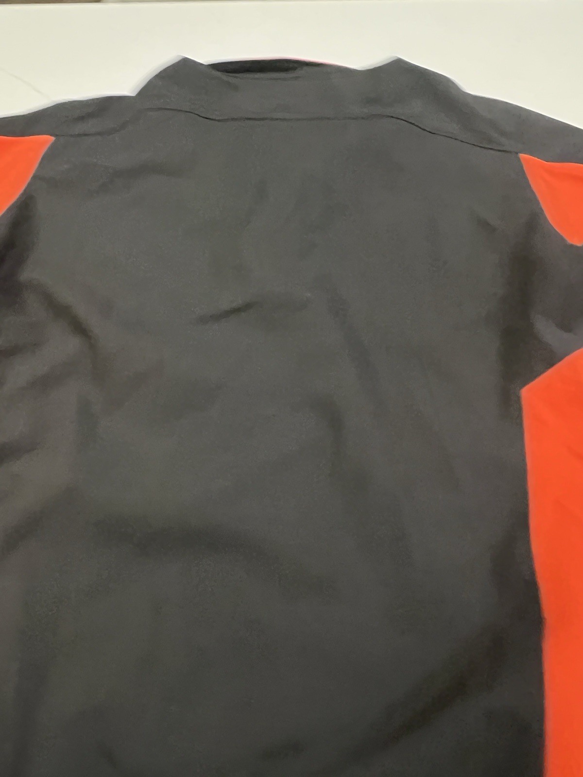 DeLong Athletic Softshell Jacket Large Black Oran… - image 10