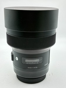 SIGMA for CANON 14mm f/1.8 DG HSM ART LENS - GOOD - 14 mm 1:1.8 A