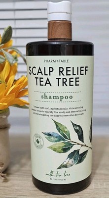 PHARM to TABLE SCALP RELIEF TEA TREE MINT Botanical Soothing SHAMPOO