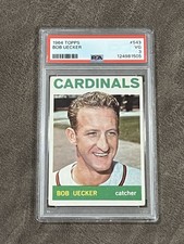 1964 Topps Bob Uecker #543 PSA 3 VG Cardinals SP Short Print HOF High # Number!