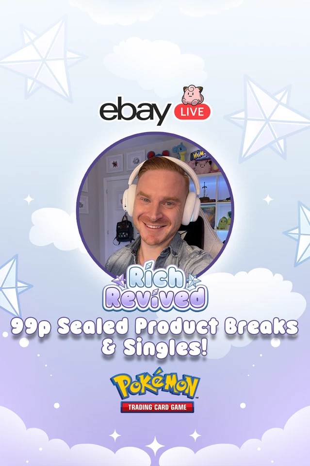 ✨Pokémon TCG: 99p Sealed Product Breaks & Singles✨