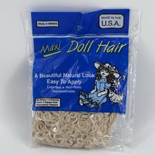 Maxi Doll Hair Blonde M8502Y41 Maxwell International New