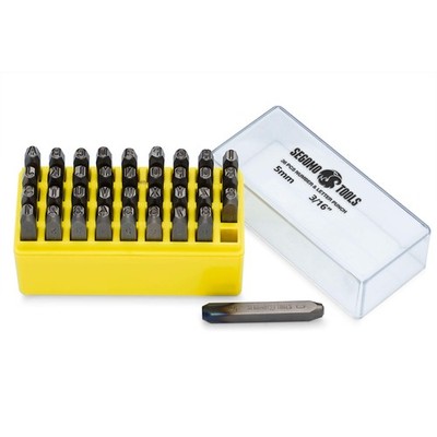 Segomo Tools 3/16 Inch (Letters: A-Z) (Numbers: 0-8) Professional Letter &