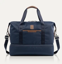Travelpro X Travel Leisure Drop Bottom Weekender  Monaco Blue Navy