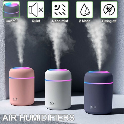 Luftbefeuchter LED Licht Ultraschall Duftöl Aroma Diffuser Humidifier Diffusor