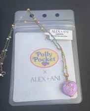 Alex + Ani Polly Pocket House Locket Necklace NEW