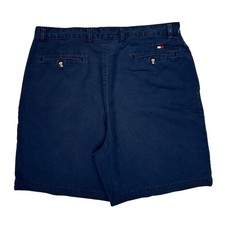 Tommy Hilfiger Chino Shorts - 37W 8L Navy Cotton
