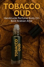 Tobacco Oud   Handmade Perfume Body Oil   Bold Arabian Attar