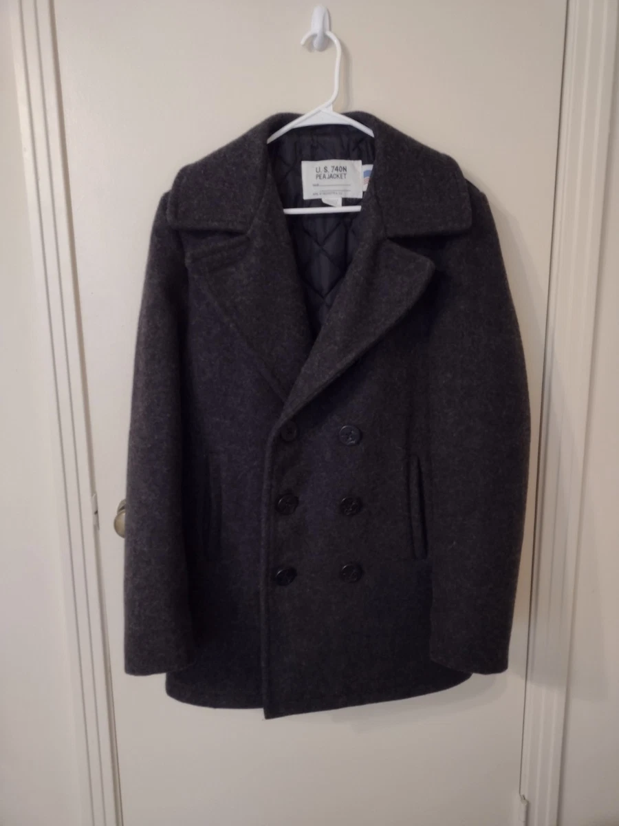 SCHOTT Pea Coat Coats for Men for Sale | Shop New & Used | eBay