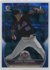 2023 Bowman Chrome Draft Sapphire Edition Austin Troesser #BDC-176 00em