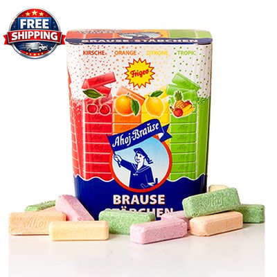 Frigeo Ahoj Brause St?Bchen 125G (Brause Sticks 4.4Oz)