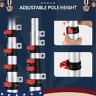 AplusChoice 25" Starlink Mini Telescopic Flagpole Mount Pipe Adapter Tire Mount — photo 6